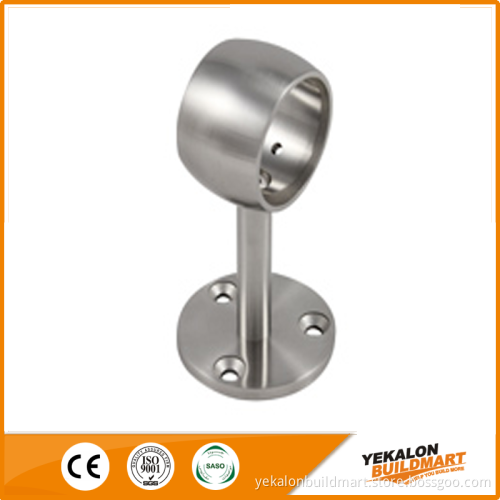 Yekalon A3037--A3054 stainless steel railing handrail fitting--wall base